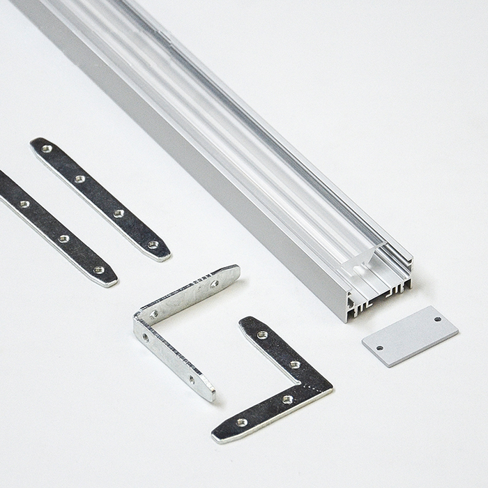 30 Degree 60 Degree PMMA Clear Lens LED Strip Profile For 8mm Tape Light 30 Degree 60 Degree PMMA Clear Lens LED Strip Profile For 8mm Tape Light